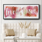 Love is the Answer - Floater Framed Canvas Print