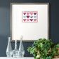 Sweet Valentine Collection A - Double Matboard Framed Print