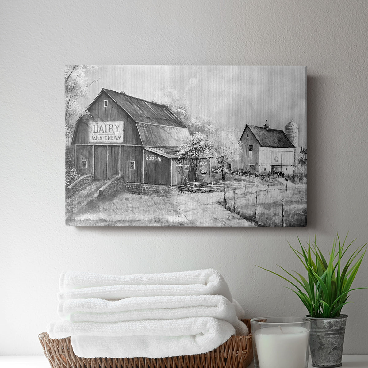 Day at the Farm - Canvas Art Print