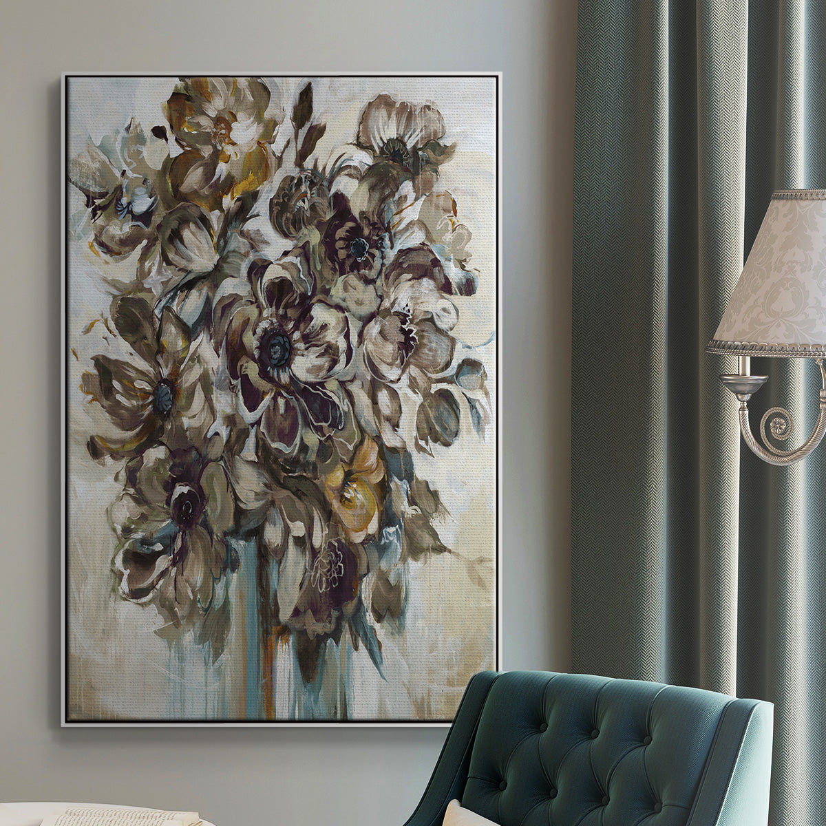 Wild At Heart VI - Floater Framed Canvas Print