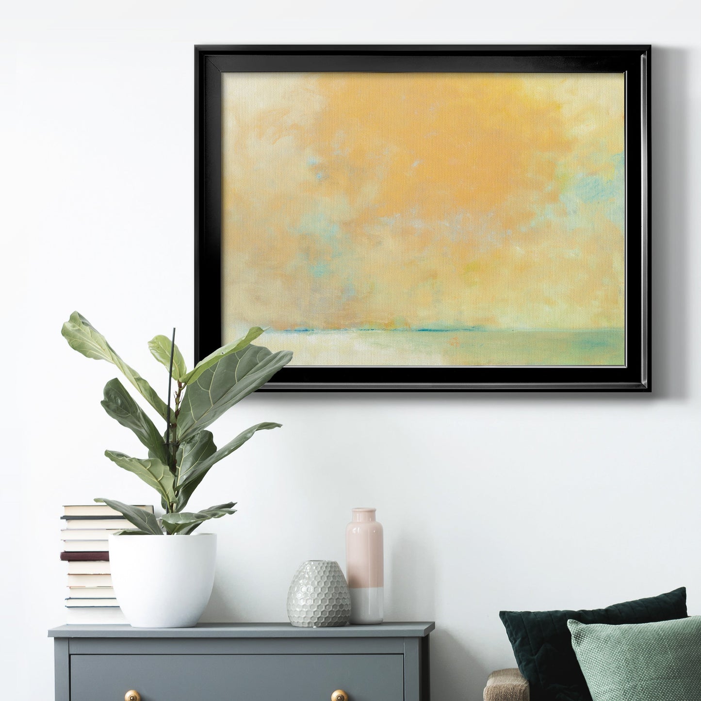 Tangerine Premium Classic Framed Canvas - Ready to Hang