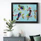 Bitty Birds I - Modern Framed Canvas Print