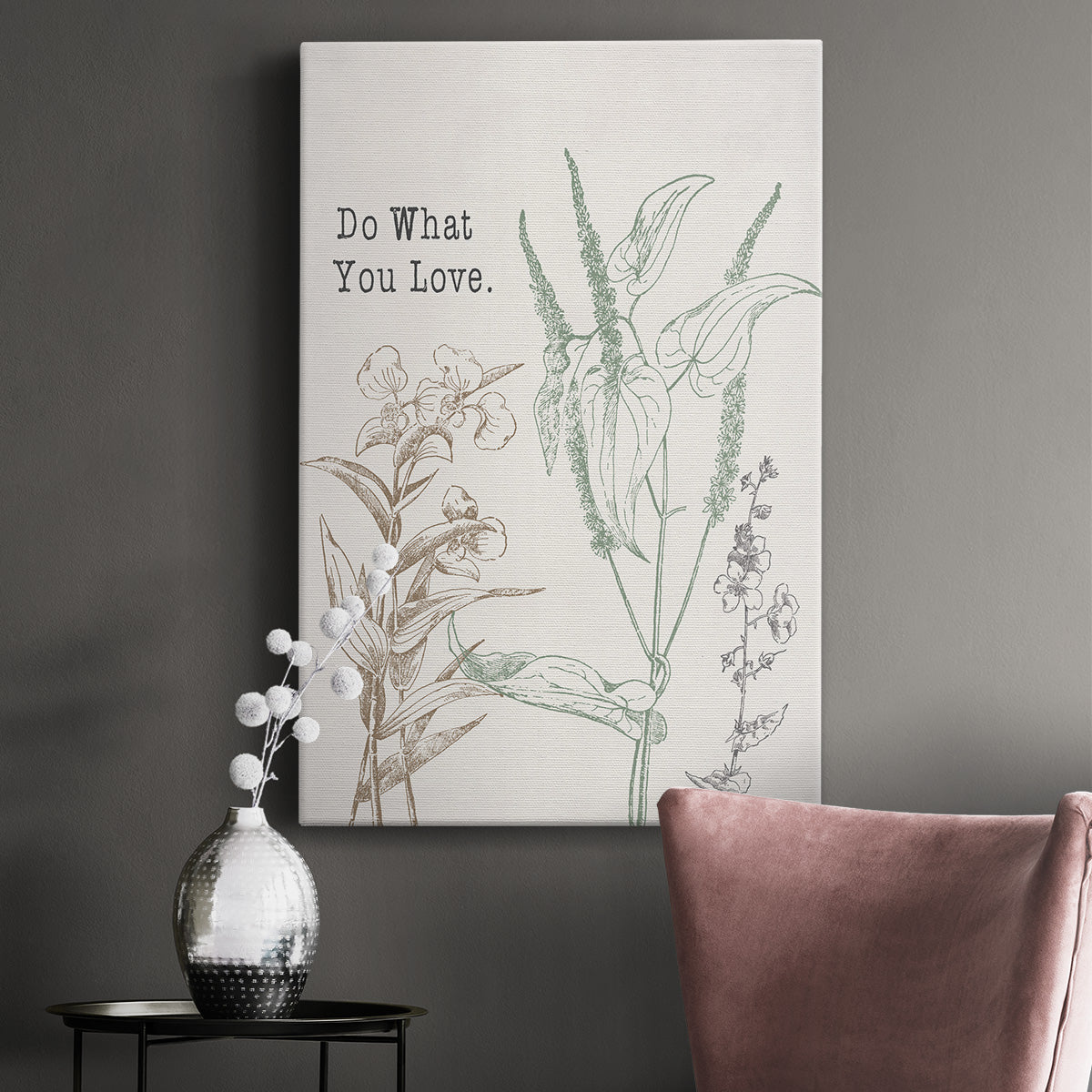 Do What You Love Premium Gallery Wrapped Canvas - Ready to Hang