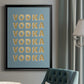 Vodka - Modern Framed Canvas Print