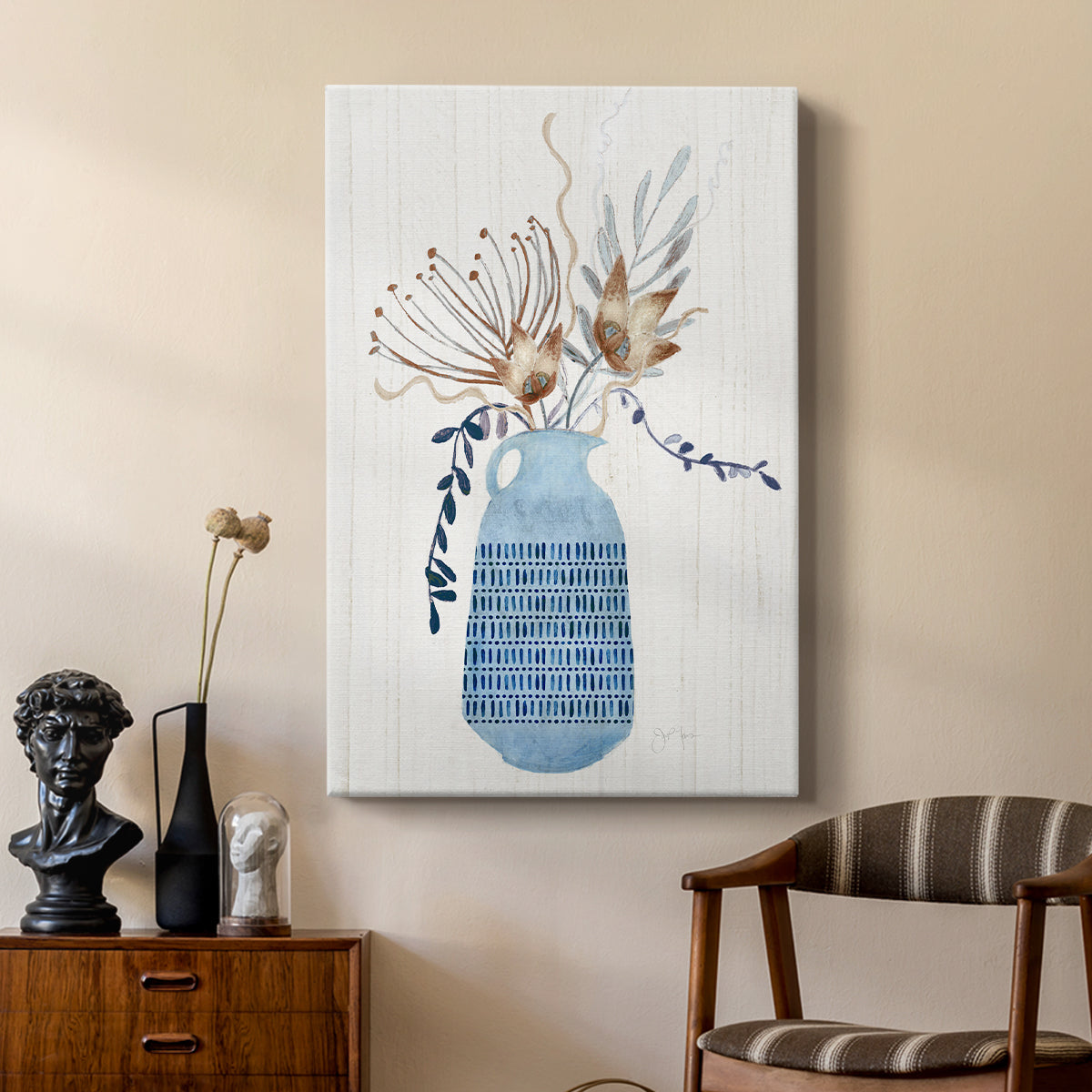 Boho Arrangement I - Canvas Art Print