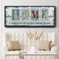 Home Wherever We - Floater Framed Canvas Print