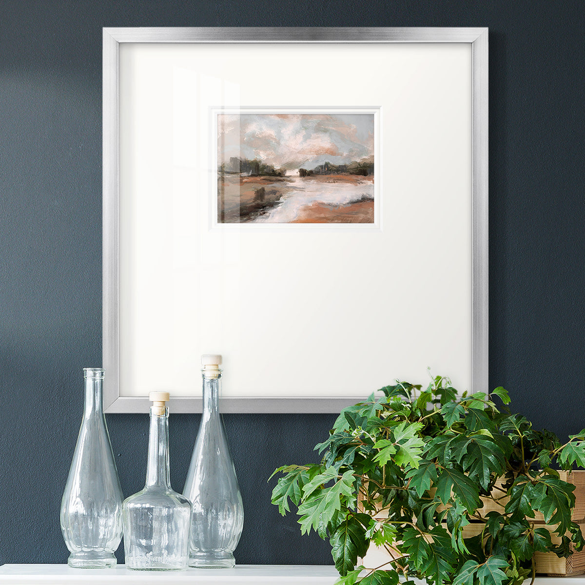 South Pond Premium Framed Print Double Matboard