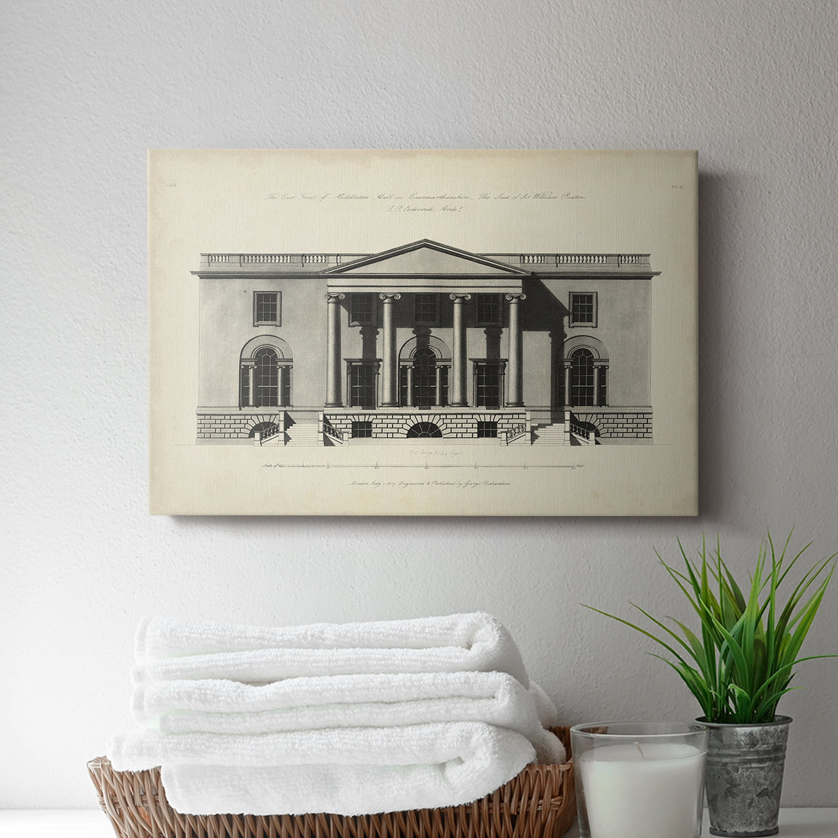 Richardson Architecture I - Canvas Art Print