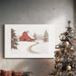 Snow of Silver Blessing - Canvas Art Print