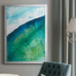 New Air II - Modern Framed Canvas Print