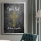 With God Gold - Modern Framed Canvas Print