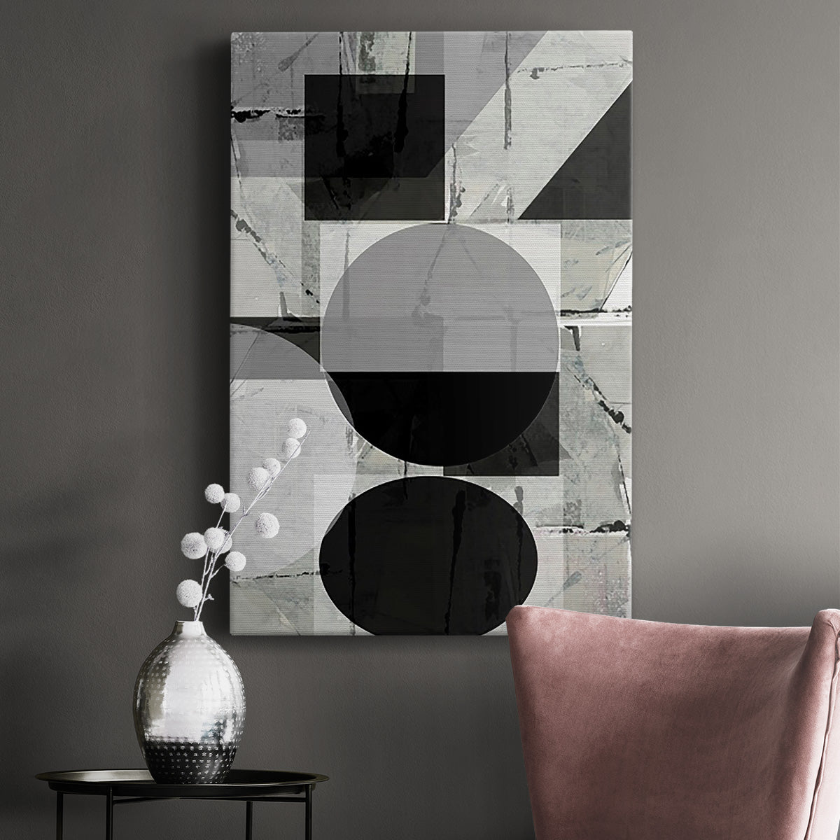 Abstract Neutrality II Premium Gallery Wrapped Canvas - Ready to Hang