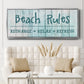 Recharge - Floater Framed Canvas Print
