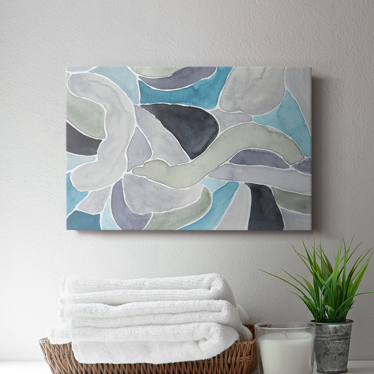Subtle Billows II - Canvas Art Print