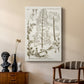 Sepia Botanical Journal V - Canvas Art Print