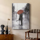 Caught in the Rain - Canvas Art Print
