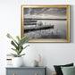 Soft Summer Sunrise - Modern Framed Canvas Print