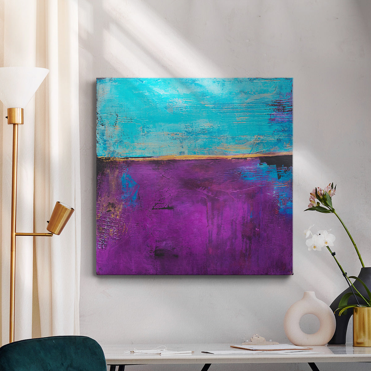 Purple Velvet - Canvas Art Print