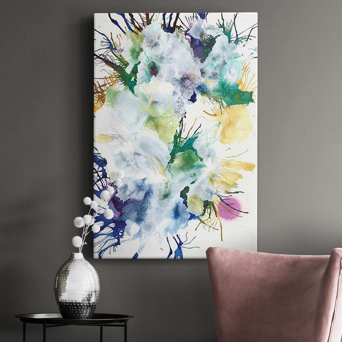 Like An Iris II - Canvas Art Print