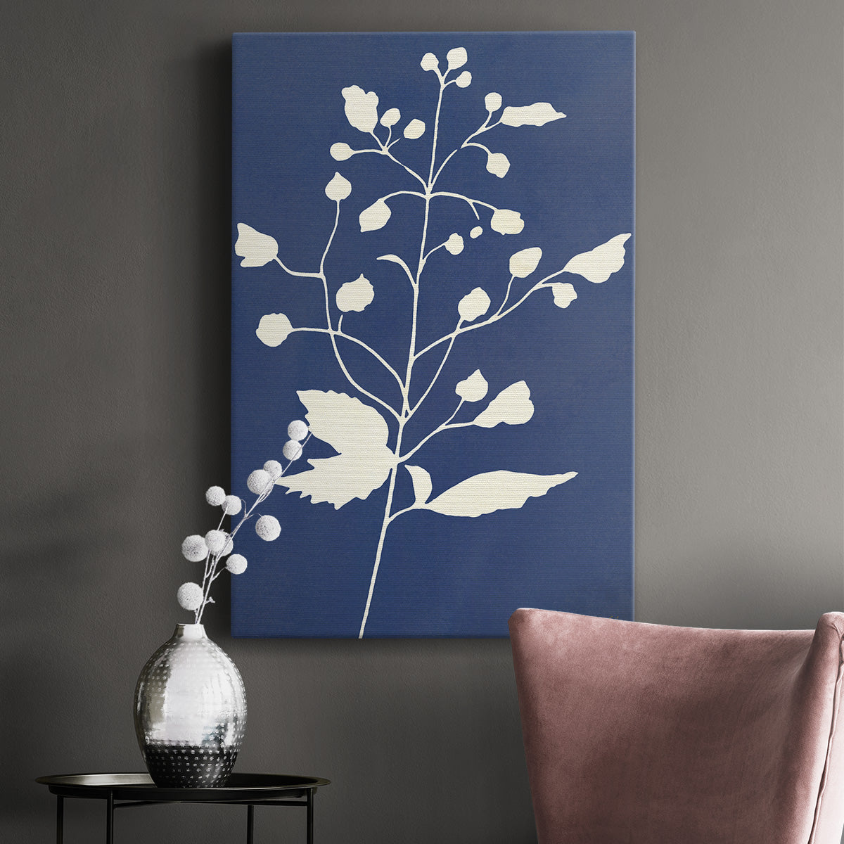 Night Sky Silhouette II - Canvas Art Print