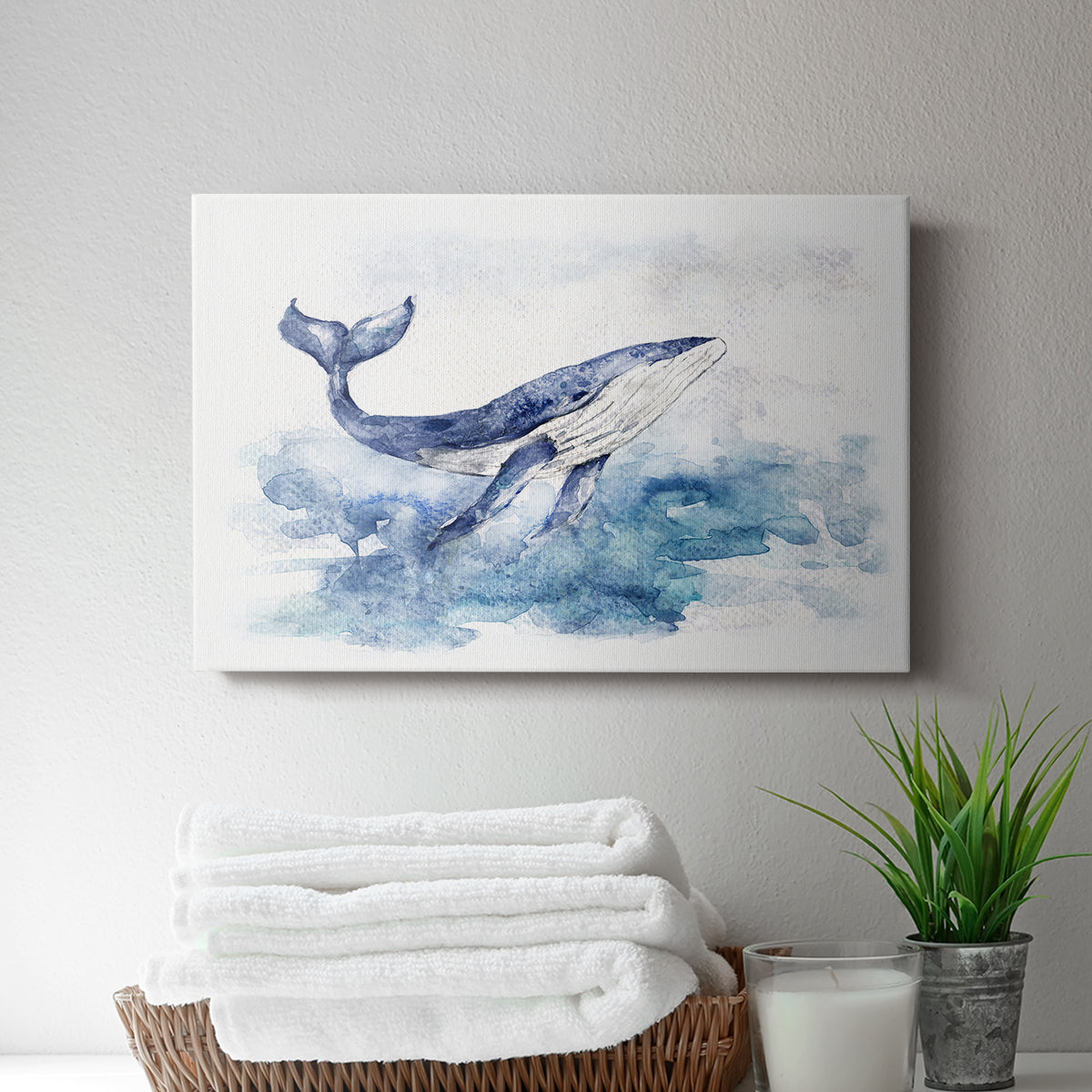 Beautiful Breach - Canvas Art Print