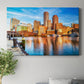 Boston Skyline with Financial District - Canvas Art Print