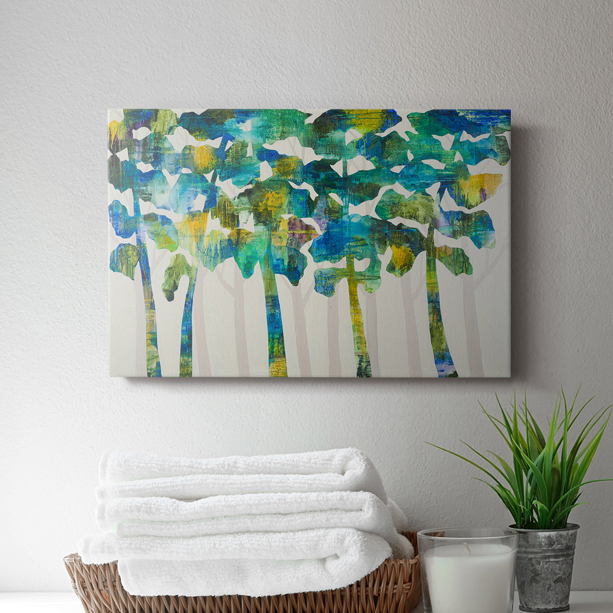 Tall Trees VII - Canvas Art Print