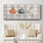 Gather With Grateful Hearts - Floater Framed Canvas Print