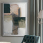 Marble Block Symmetry III - Modern Framed Canvas Print