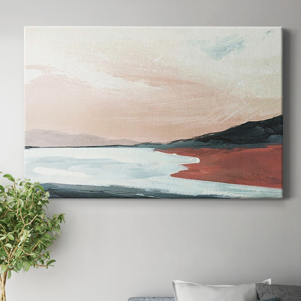 Paynes Coast II Premium Gallery Wrapped Canvas - Ready to Hang