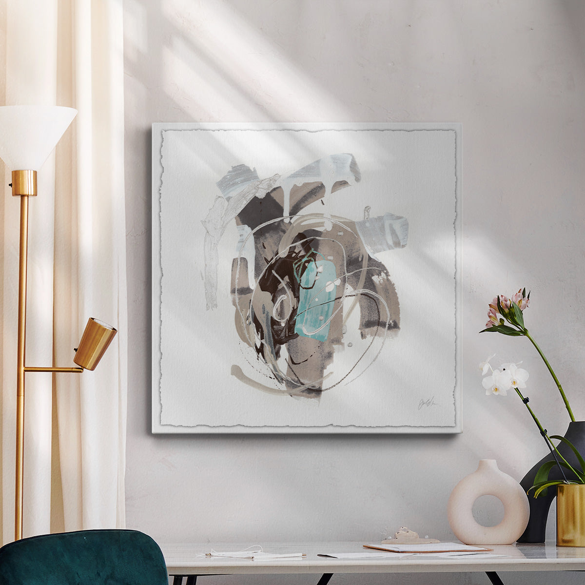 Tranquil Marks III - Canvas Art Print