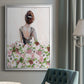 Beautiful Floral Contemplation I - Modern Framed Canvas Print