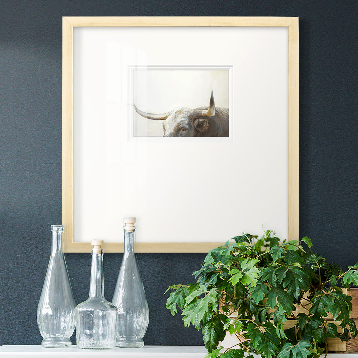 Wild Thing- Premium Framed Print Double Matboard