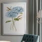 Petite Blue Hydrangea I - Modern Framed Canvas Print