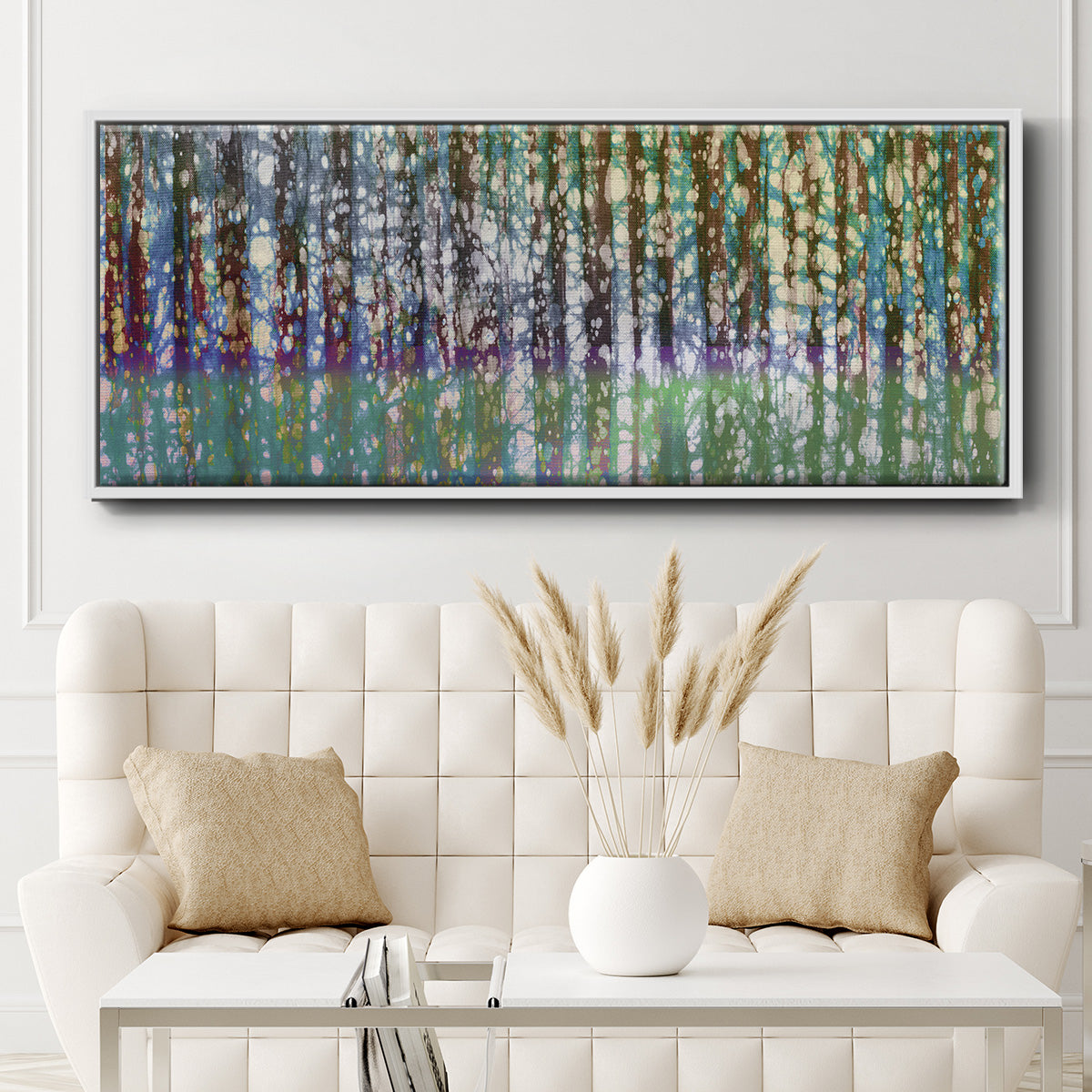 Birch Betik - Floater Framed Canvas Print