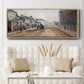 The Boulevard of Heloise in Argenteuil, 1872 - Floater Framed Canvas Print
