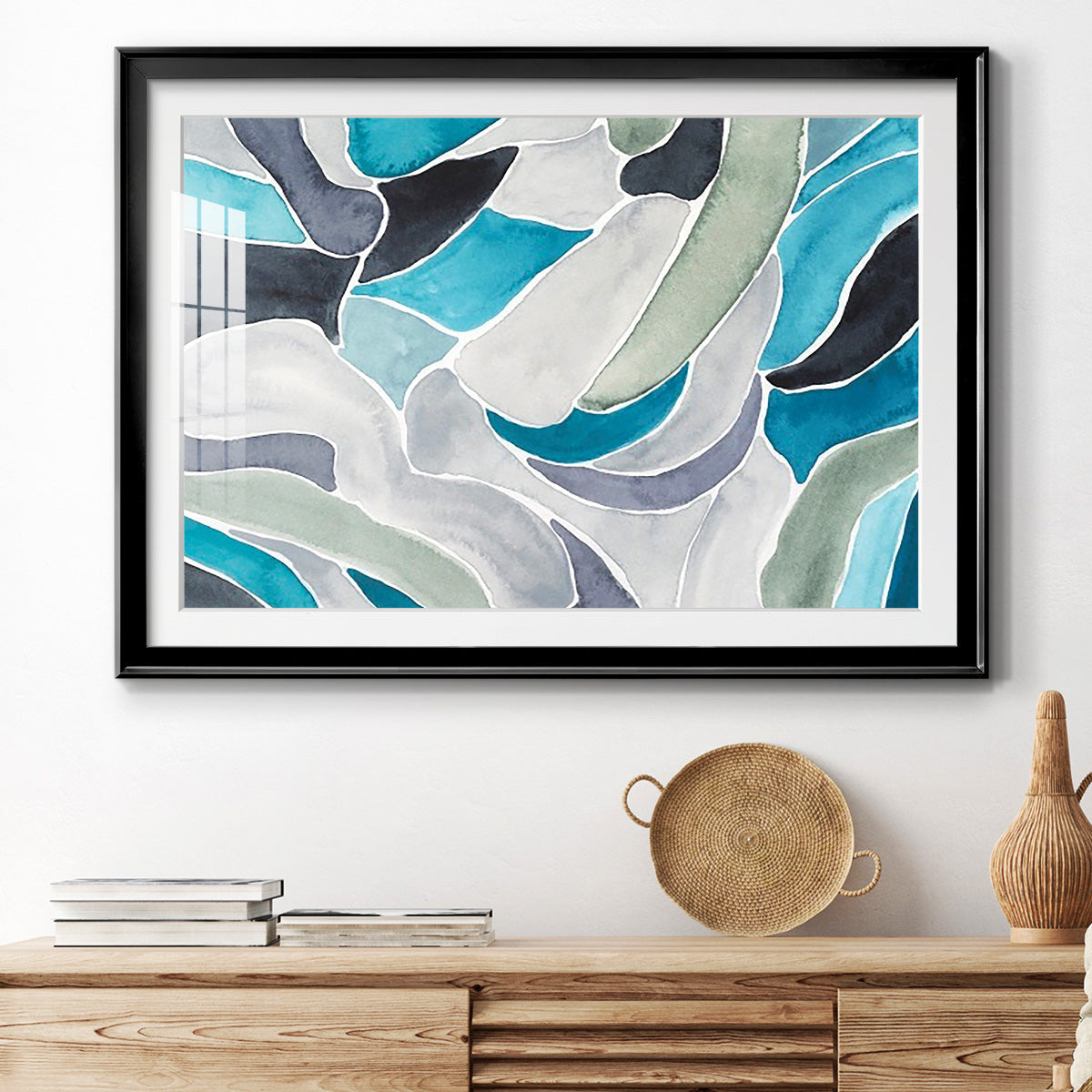 Subtle Billows I Premium Framed Print - Ready to Hang