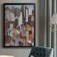 Metropolis - Modern Framed Canvas Print