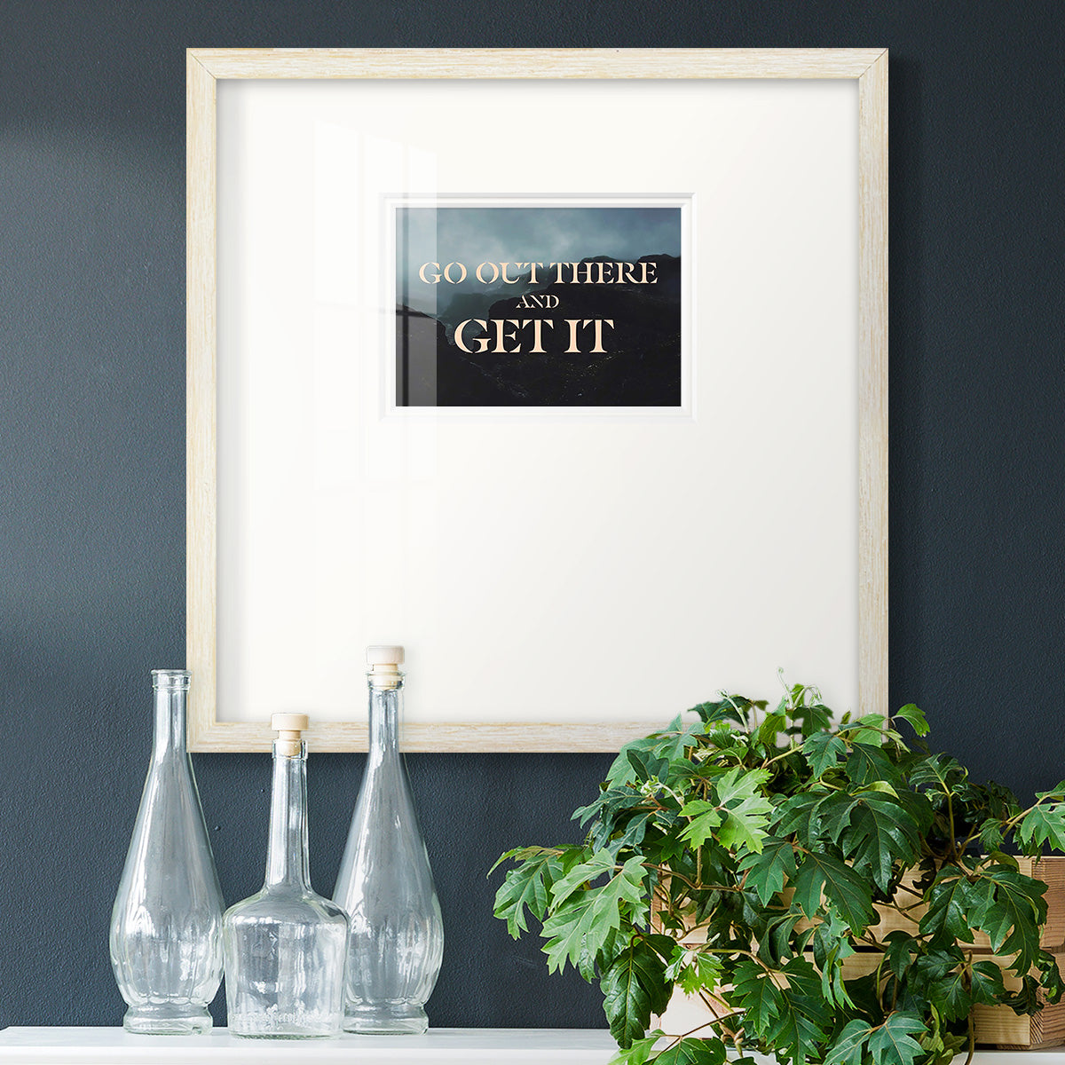 BroInspo V Premium Framed Print Double Matboard