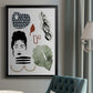 Collected Mindfulness I - Modern Framed Canvas Print