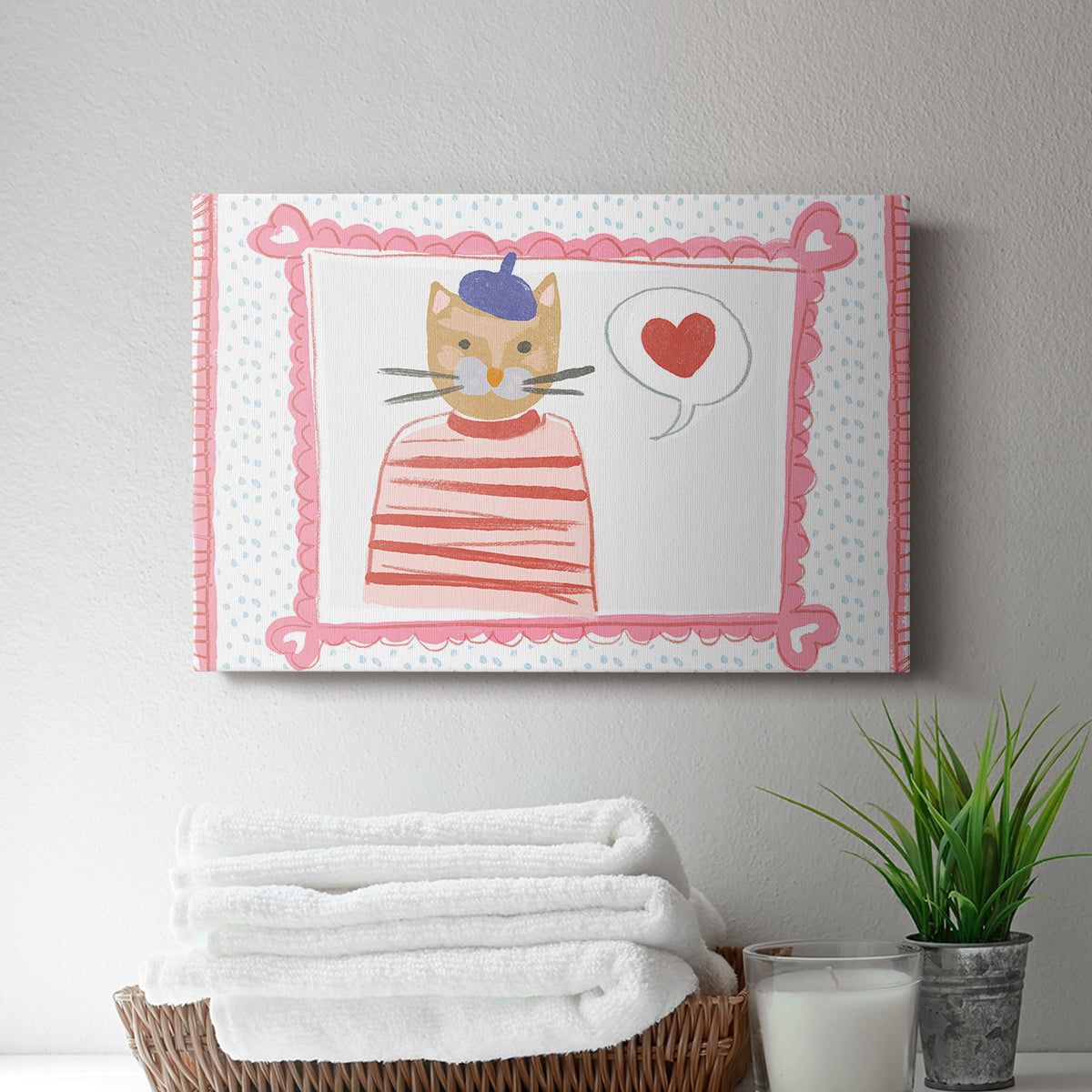 Cameo Characters Collection A - Canvas Art Print