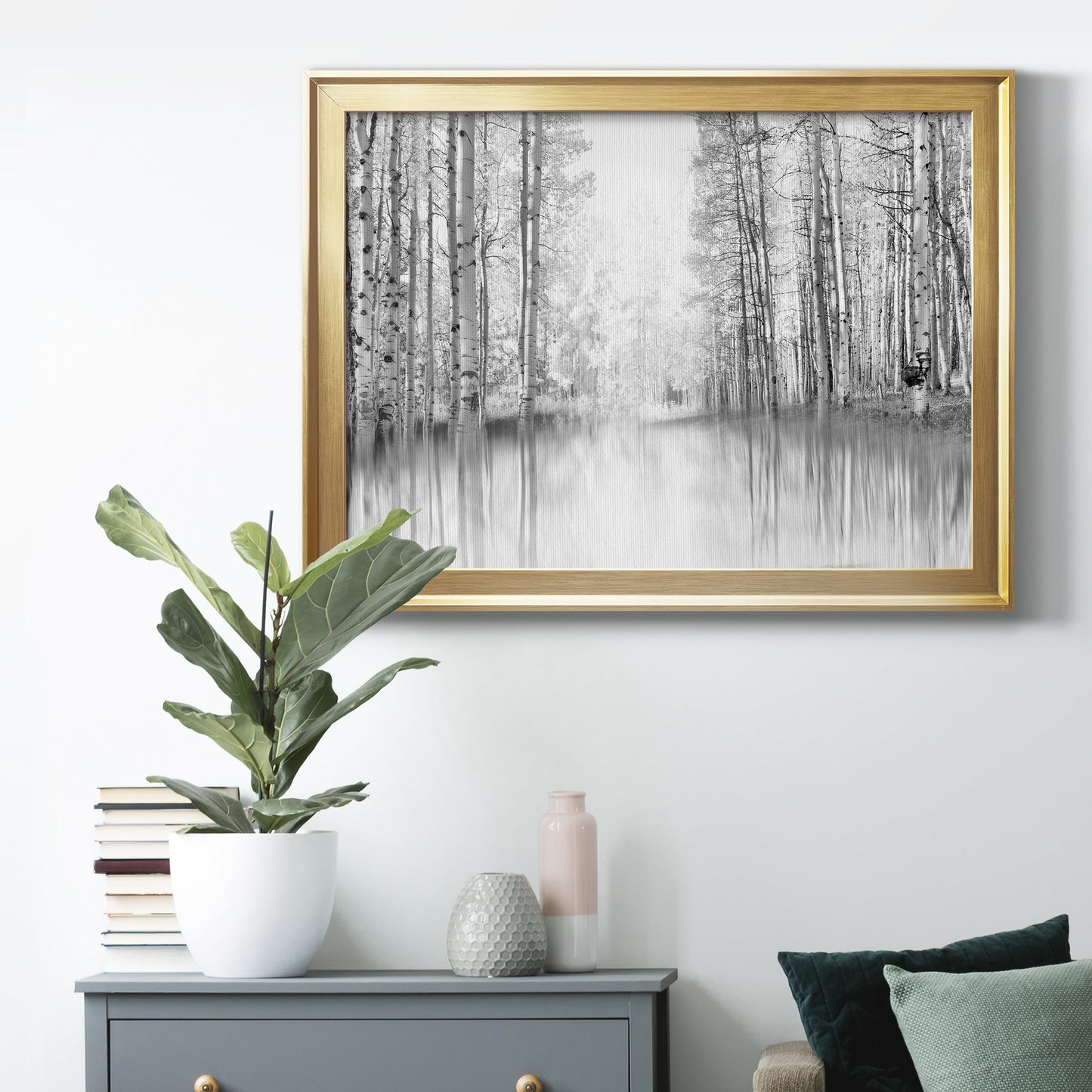 Aspen Reflection Premium Classic Framed Canvas - Ready to Hang