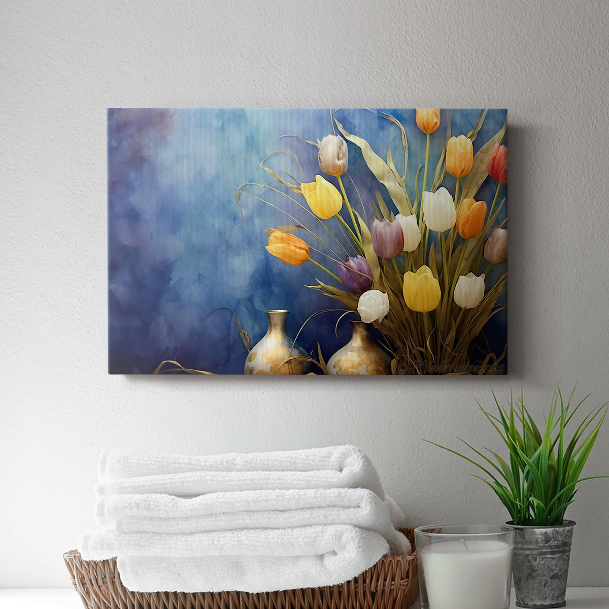 Floral Watercolor XXII - Canvas Art Print