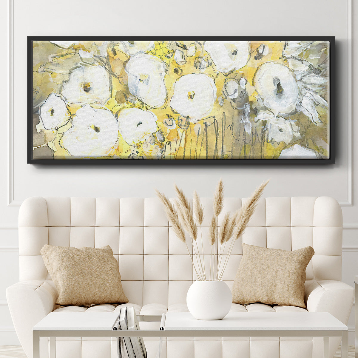 Heirloom Treasure I - Floater Framed Canvas Print