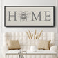 Bee Home - Floater Framed Canvas Print