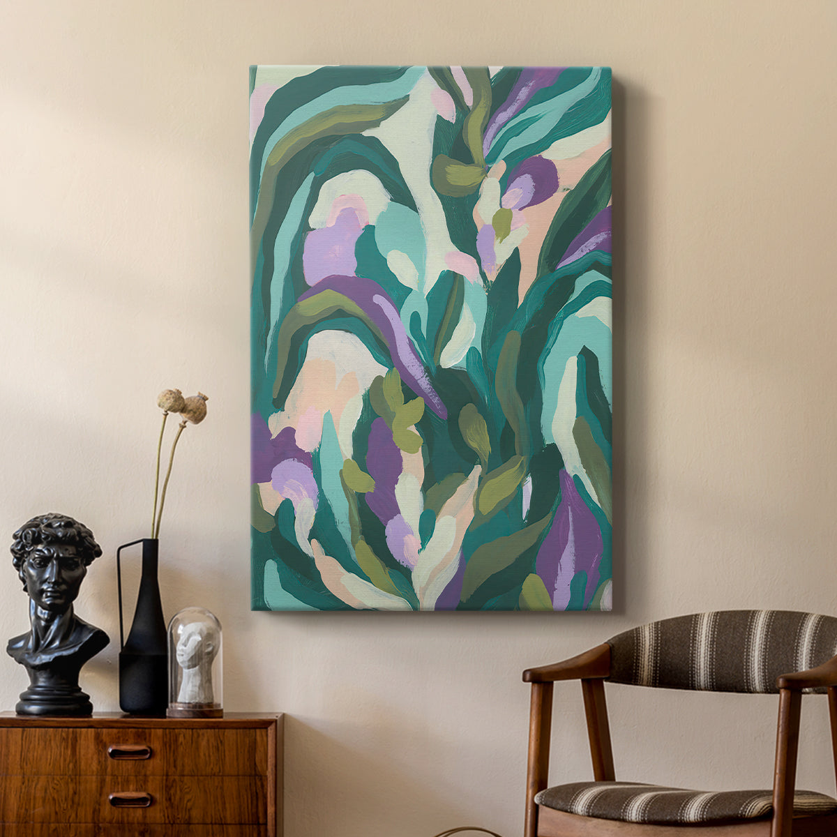 Jungle Wave I - Canvas Art Print
