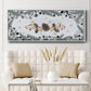 Cozy Christmas Collection D - Floater Framed Canvas Print