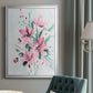 Posy Blooms I - Modern Framed Canvas Print