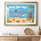 Cute Sea Creatures II Premium Framed Print - Ready to Hang