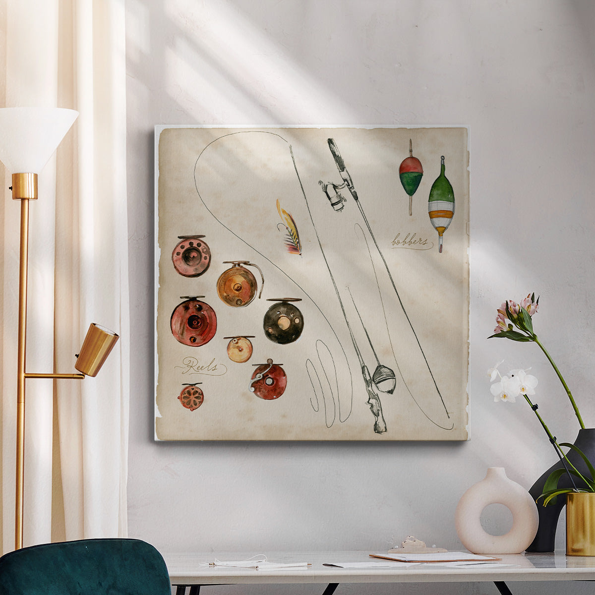 Tackle Box II - Canvas Art Print